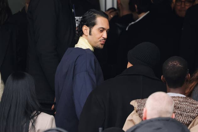 Milan, Milan Fashion Week Menswear Fall Winter 2026 2027 - Men s Fashion, Fall Winter 2026 2027 - Prada Fashion Show - Guest Arrivals. Pictured: Mahmood (singer)  Copyright: xAlessandroxBremecx xipa-agency.netx xx IPA_Agency_IPA70274699