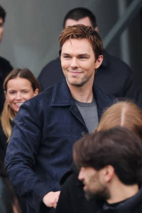 Milan, Milan Fashion Week Menswear Fall Winter 2026 2027 - Men s Fashion, Fall Winter 2026 2027 - Prada Fashion Show - Guest Arrivals. Pictured: Nicholas Hoult (actor)  Copyright: xAlessandroxBremecx xipa-agency.netx xx IPA_Agency_IPA70274724