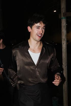 Milan, Milan Fashion Week Menswear Fall Winter 2026 2027 - Men s Fashion, Fall Winter 2026 2027 - Giorgio Armani After Party - Guest Arrivals. Pictured: Tom Blyth (actor)  Copyright: xAlessandroxBremecx xipa-agency.netx xx IPA_Agency_IPA70274900