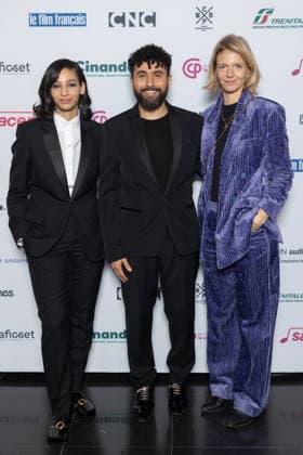 Ceremonie Des Lumieres 2026 Nadia Melliti, Amine Bouhafa and guest attends the Ceremonie Des Lumieres 31th International Press Award Ceremony at l Institut du Monde Arabe on January 18, 2026 in Paris, France. Photo by Nasser Berzane ABACAPRESS.COM Paris France  Copyright: xBerzanexNasser ABACAx