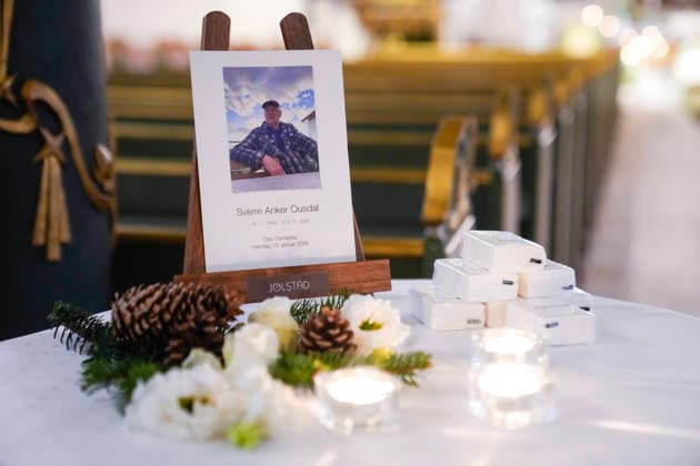 Gravferdsseremonien for Sverre Anker Ousdal, Oslo 20260119. Avdode skuspiller Sverre Anker Ousdal bisettes i Oslo domkirke mandag. Ousdal dode 3. januar etter et kort sykehusopphold, 81 ar gammel. Foto: Heiko Junge NTB Oslo Norge 1zNyIYFM2G0 EDITORIAL USE ONLY Ref:_BNC_ENT1zNyIYFM2G0.jpg Copyright: xHeikoxJungex xNTBx