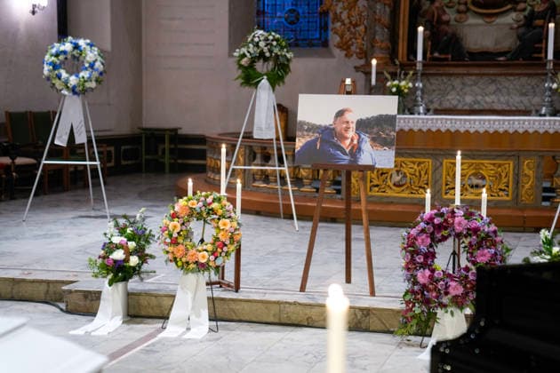 Gravferdsseremonien for Sverre Anker Ousdal, Oslo 20260119. Avdode skuspiller Sverre Anker Ousdal bisettes i Oslo domkirke mandag. Ousdal dode 3. januar etter et kort sykehusopphold, 81 ar gammel. Foto: Heiko Junge NTB Oslo Norge U8CVspUKdxc EDITORIAL USE ONLY Ref:_BNC_ENTU8CVspUKdxc.jpg Copyright: xHeikoxJungex xNTBx