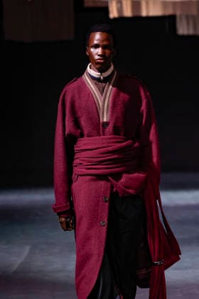 Qasimi Fashion Show Ready to Wear Men Collection Fall Winter 2026 2027 at Milan Fashion Week MLFW , January 18th, 2026 Qasimi Fashion Show Ready to Wear Men Collection Fall Winter 2026 2027 at Milan Fashion Week January 18th, 2026 Milan Italy  Copyright: xAgencex xBestimagexAgencex xBestimagex