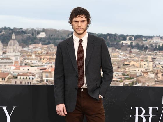 Rome, hotel De la Ville, The Beauty series photocall. Pictured: Evan Peters  Copyright: xMarcoxProvvisionatox xipa-agency.netx xDxAvanzo Provvisionatox IPA_Agency_IPA70287474