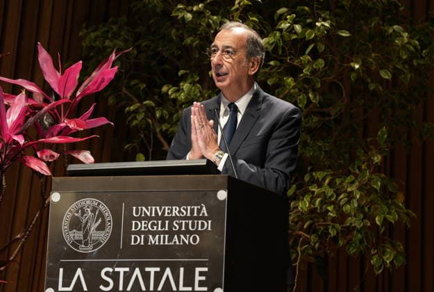 Milan, Inauguration of the Academic Year 2025-2026 at the University of Milan in Via Festa del Perdono with Giuseppe Sala  Copyright: xDuilioxPiaggesix xipa-agency.netx xDuilioxPiaggesix IPA_Agency_IPA70291265