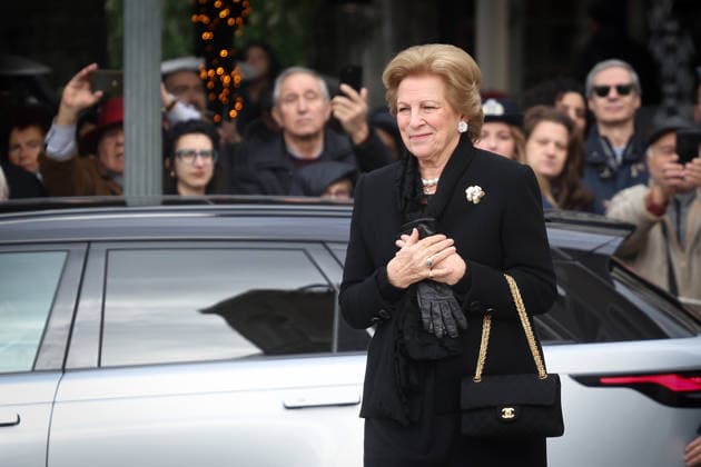 Princess Irene of Greece and Denmark laid to rest in Athens ATHENS, GREECE - JANUARY 19: Queen Anne-Marie of Greece arrives for the funeral of Princess Irene of Greece and Denmark, at the Metropolitan Cathedral in Athens, Greece, on January 19, 2026. Costas Baltas Anadolu Athens Greece. Editorial use only. Please get in touch for any other usage.  Copyright: x2026xAnadoluxCostasxBaltasx