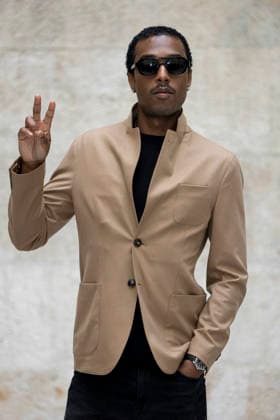 MFW - Menswear Fall Winter 2026-27 ARMANI Photocall MILAN, ITALY - JANUARY 19: Bakar arrives at the Giorgio Armani fashion show during the Milan Fashion Week - Menswear Fall Winter 2026-2027 on January 19, 2026 in Milan, Italy. Photo by Marco Piovanotto Abacapress.com  Copyright: xPiovanottoxMarco ABACAx