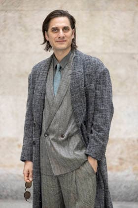 MFW - Menswear Fall Winter 2026-27 ARMANI Photocall MILAN, ITALY - JANUARY 19: Luca Martinelli arrives at the Giorgio Armani fashion show during the Milan Fashion Week - Menswear Fall Winter 2026-2027 on January 19, 2026 in Milan, Italy. Photo by Marco Piovanotto Abacapress.com  Copyright: xPiovanottoxMarco ABACAx