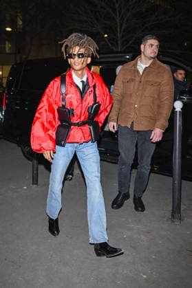 Jaden Smith in the Montparnasse district of Paris, France, on January 19, 2026 Jaden Smith has been appointed mens artistic director at Christian Louboutin, with a capsule collection in January for Paris Fashion Week and a first official show in Paris for Fall Winter 2026 Yehiel Chekroune Bestimage Jaden Smith in the Montparnasse district of Paris, France, on January 19, 2026 Jaden Smith has been appointed mens artistic director at Christian Louboutin, with a capsule collection in January for Paris Fashion Week and a first official show in Paris for Fall Winter 2026 Paris France  Copyright: xYehielxChekrounex xBestimagexYehielxChekrounex xBestimagex