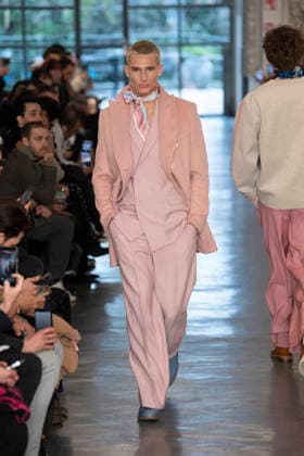 Milan Fashion Week - Men F W 2026-27 Miguel Vieira Fashion Show Catwalk Milan, Italy Milan Fashion Week - Men F W 2026-27 Miguel Vieira Fashion Show Catwalk Milan, Italy 19th January 2026 SGPItalia id 134365_002 Not Exclusive  Copyright: xJohnnyxDallaxLibera SGPx