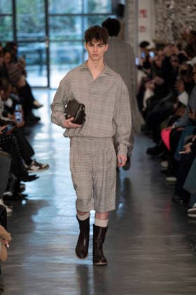 Milan Fashion Week - Men F W 2026-27 Miguel Vieira Fashion Show Catwalk Milan, Italy Milan Fashion Week - Men F W 2026-27 Miguel Vieira Fashion Show Catwalk Milan, Italy 19th January 2026 SGPItalia id 134365_002 Not Exclusive  Copyright: xJohnnyxDallaxLibera SGPx