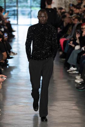 Milan Fashion Week - Men F W 2026-27 Miguel Vieira Fashion Show Catwalk Milan, Italy Milan Fashion Week - Men F W 2026-27 Miguel Vieira Fashion Show Catwalk Milan, Italy 19th January 2026 SGPItalia id 134365_002 Not Exclusive  Copyright: xJohnnyxDallaxLibera SGPx