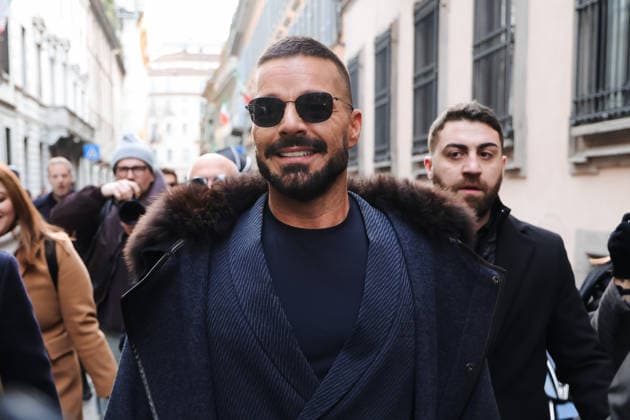Milan, Milan Fashion Week Menswear Fall Winter 2026 2027 - Men s Fashion, Fall Winter 2026 2027 - Giorgio Armani Fashion Show - Guest Arrivals. Pictured: Ricky Martin  Copyright: xAlessandroxBremecx xipa-agency.netx xx IPA_Agency_IPA70307089