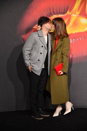 Rome, Baths of Diocletian Premiere of the series The Beauty , In the photo: Diana Del Bufalo with her boyfriend Patrizio  Copyright: xVincenzoxLandix xipa-agency.netx xVincenzoxLandix IPA_Agency_IPA70310515