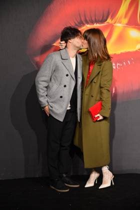 Rome, Baths of Diocletian Premiere of the series The Beauty , In the photo: Diana Del Bufalo with her boyfriend Patrizio  Copyright: xVincenzoxLandix xipa-agency.netx xVincenzoxLandix IPA_Agency_IPA70310517