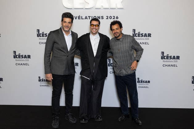 Cesar - Revelations 2026 NB Nabil Ayouch, Ayoub Gretaa, Saïd Hamich Benlarbi attends the Cesar - Revelations 2026 Photocall at Elysee Montmartre on January 19, 2026 in Paris, France. Photo by Nasser Berzane ABACAPRESS.COM Paris France  Copyright: xBerzanexNasser ABACAx