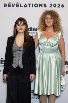 Cesar - Revelations 2026 NB Patience Munchenbach, Baya Kasmi attends the Cesar - Revelations 2026 Photocall at Elysee Montmartre on January 19, 2026 in Paris, France. Photo by Nasser Berzane ABACAPRESS.COM Paris France  Copyright: xBerzanexNasser ABACAx