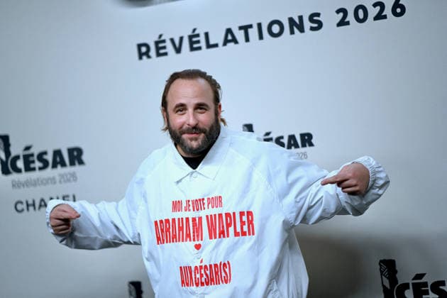 Cesar Revelations 2026 Photocall In Paris. FC PARIS, FRANCE - JANUARY 19 Vincent Macaigne attend the Cesar - Revelations 2026 Photocall at Elysee Montmartre on January 19, 2026 in Paris, France. Photo by Franck Castel ABACAPRESS.COM Paris France  Copyright: xCastelxFranck ABACAx
