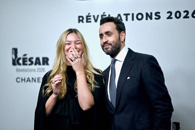 Cesar Revelations 2026 Photocall In Paris. FC PARIS, FRANCE - JANUARY 19 Anja Verderosa and Jonathan Cohen attend the Cesar - Revelations 2026 Photocall at Elysee Montmartre on January 19, 2026 in Paris, France. Photo by Franck Castel ABACAPRESS.COM Paris France  Copyright: xCastelxFranck ABACAx