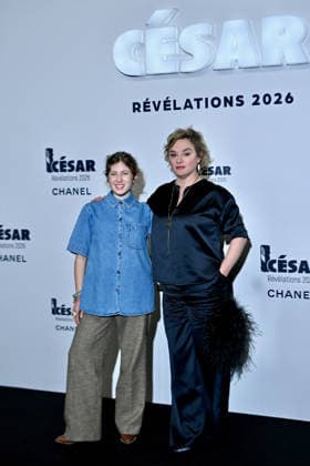 Cesar Revelations 2026 Photocall In Paris. FC PARIS, FRANCE - JANUARY 19 Juliette Gasquet and Delphine Baril attend the Cesar - Revelations 2026 Photocall at Elysee Montmartre on January 19, 2026 in Paris, France. Photo by Franck Castel ABACAPRESS.COM Paris France  Copyright: xCastelxFranck ABACAx