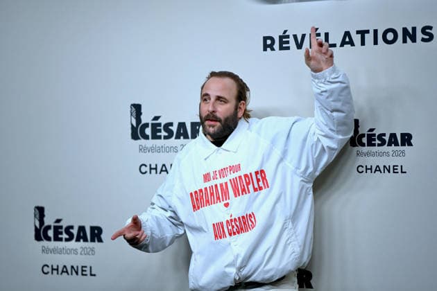 Cesar Revelations 2026 Photocall In Paris. FC PARIS, FRANCE - JANUARY 19 Vincent Macaigne attend the Cesar - Revelations 2026 Photocall at Elysee Montmartre on January 19, 2026 in Paris, France. Photo by Franck Castel ABACAPRESS.COM Paris France  Copyright: xCastelxFranck ABACAx