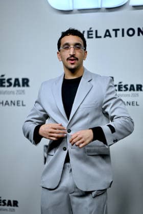 Cesar Revelations 2026 Photocall In Paris. FC PARIS, FRANCE - JANUARY 19 Younès Boucif attend the Cesar - Revelations 2026 Photocall at Elysee Montmartre on January 19, 2026 in Paris, France. Photo by Franck Castel ABACAPRESS.COM Paris France  Copyright: xCastelxFranck ABACAx