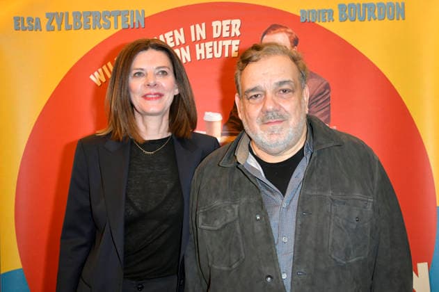 Vinciane Millereau und Didier Bourdon bei der Premiere des Kinofilms Die progressiven Nostalgiker C Ã tait mieux demain im Cinema Paris. Berlin, 19.01.2026