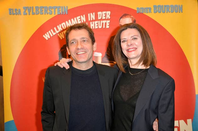 Julien Lambroschini und Vinciane Millereau bei der Premiere des Kinofilms Die progressiven Nostalgiker C Ã tait mieux demain im Cinema Paris. Berlin, 19.01.2026
