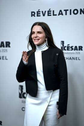 Cesar Revelations 2026 Photocall In Paris. FC PARIS, FRANCE - JANUARY 19 Juliette Binoche attend the Cesar - Revelations 2026 Photocall at Elysee Montmartre on January 19, 2026 in Paris, France. Photo by Franck Castel ABACAPRESS.COM Paris France  Copyright: xCastelxFranck ABACAx
