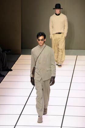 Milan Fashion Week - Men F W 2026-27 Giorgio Armani Fashion Show Vibes Milan, Italy Milan Fashion Week - Men F W 2026-27 Giorgio Armani Fashion Show Vibes Milan, Italy 19th January 2026 SGPItalia id 134325_003 Not Exclusive  Copyright: xALFONSOxCATALANO SGPITALIAx