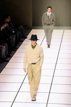 Milan Fashion Week - Men F W 2026-27 Giorgio Armani Fashion Show Vibes Milan, Italy Milan Fashion Week - Men F W 2026-27 Giorgio Armani Fashion Show Vibes Milan, Italy 19th January 2026 SGPItalia id 134325_003 Not Exclusive  Copyright: xALFONSOxCATALANO SGPITALIAx