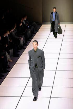 Milan Fashion Week - Men F W 2026-27 Giorgio Armani Fashion Show Vibes Milan, Italy Milan Fashion Week - Men F W 2026-27 Giorgio Armani Fashion Show Vibes Milan, Italy 19th January 2026 SGPItalia id 134325_003 Not Exclusive  Copyright: xALFONSOxCATALANO SGPITALIAx