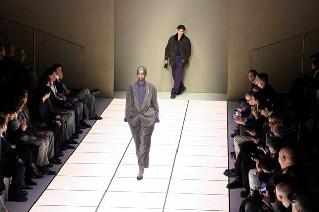Milan Fashion Week - Men F W 2026-27 Giorgio Armani Fashion Show Vibes Milan, Italy Milan Fashion Week - Men F W 2026-27 Giorgio Armani Fashion Show Vibes Milan, Italy 19th January 2026 SGPItalia id 134325_003 Not Exclusive  Copyright: xALFONSOxCATALANO SGPITALIAx