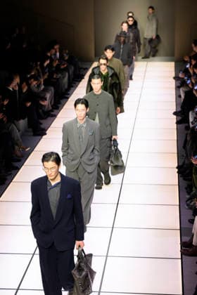 Milan Fashion Week - Men F W 2026-27 Giorgio Armani Fashion Show Vibes Milan, Italy Milan Fashion Week - Men F W 2026-27 Giorgio Armani Fashion Show Vibes Milan, Italy 19th January 2026 SGPItalia id 134325_003 Not Exclusive  Copyright: xALFONSOxCATALANO SGPITALIAx