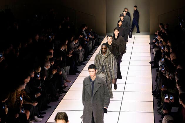 Milan Fashion Week - Men F W 2026-27 Giorgio Armani Fashion Show Vibes Milan, Italy Milan Fashion Week - Men F W 2026-27 Giorgio Armani Fashion Show Vibes Milan, Italy 19th January 2026 SGPItalia id 134325_003 Not Exclusive  Copyright: xALFONSOxCATALANO SGPITALIAx