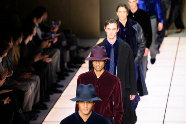 Milan Fashion Week - Men F W 2026-27 Giorgio Armani Fashion Show Vibes Milan, Italy Milan Fashion Week - Men F W 2026-27 Giorgio Armani Fashion Show Vibes Milan, Italy 19th January 2026 SGPItalia id 134325_003 Not Exclusive  Copyright: xALFONSOxCATALANO SGPITALIAx