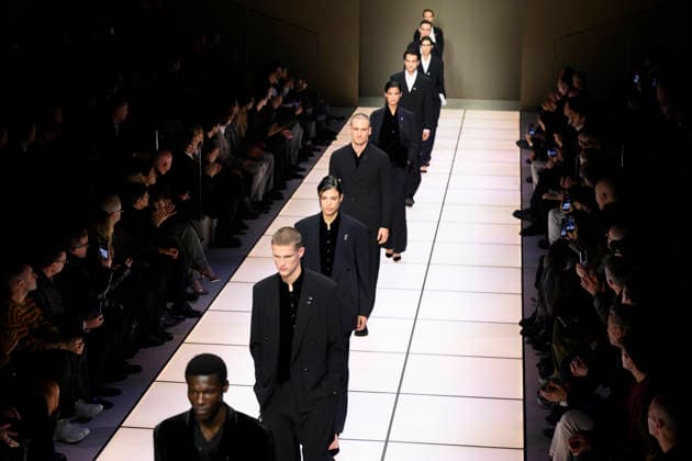 Milan Fashion Week - Men F W 2026-27 Giorgio Armani Fashion Show Vibes Milan, Italy Milan Fashion Week - Men F W 2026-27 Giorgio Armani Fashion Show Vibes Milan, Italy 19th January 2026 SGPItalia id 134325_003 Not Exclusive  Copyright: xALFONSOxCATALANO SGPITALIAx