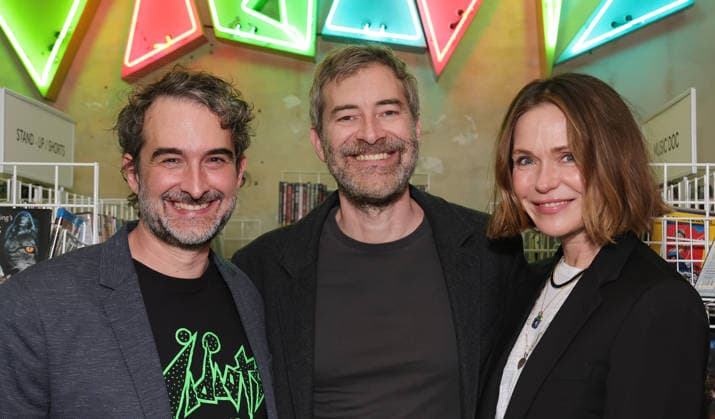 Los Angeles screening of The Puffy Chair held at Vidiots Eagle Theatre Featuring: Jay Duplass, Mark Duplas, Katie Aselton Where: Los Angeles, California, United States When: 19 Jan 2026 Credit: Faye s Vision Cover Images EDITORIAL USE ONLY. NOT FOR USE BY NEWSPAPERS BASED IN THE UK. Copyright: xx coverimg55396966