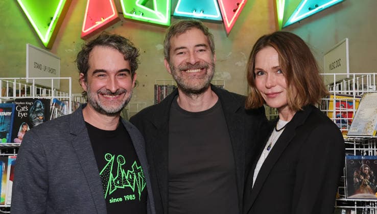 Los Angeles screening of The Puffy Chair held at Vidiots Eagle Theatre Featuring: Jay Duplass, Mark Duplas, Katie Aselton Where: Los Angeles, California, United States When: 19 Jan 2026 Credit: Faye s Vision Cover Images EDITORIAL USE ONLY. NOT FOR USE BY NEWSPAPERS BASED IN THE UK. Copyright: xx coverimg55396971