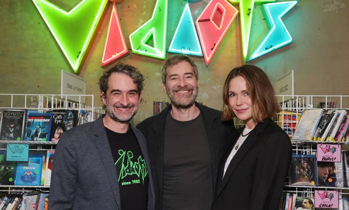Los Angeles screening of The Puffy Chair held at Vidiots Eagle Theatre Featuring: Jay Duplass, Mark Duplas, Katie Aselton Where: Los Angeles, California, United States When: 19 Jan 2026 Credit: Faye s Vision Cover Images EDITORIAL USE ONLY. NOT FOR USE BY NEWSPAPERS BASED IN THE UK. Copyright: xx coverimg55396972