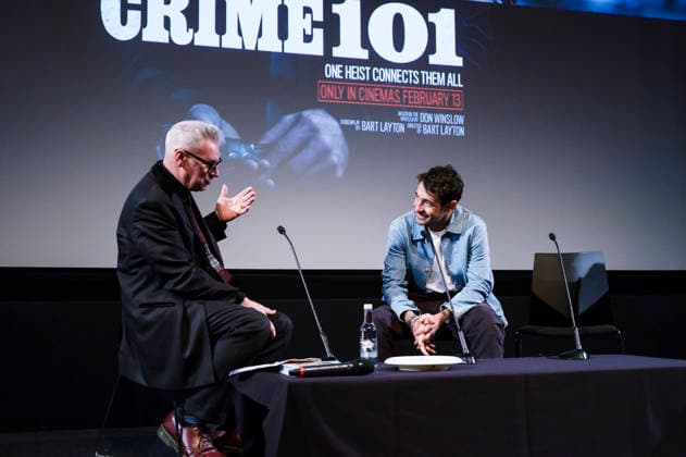 Mark Kermode und Bart Layton in der Talkshow Mark Kermode Live in 3D im BFI Southbank. London, 19.01.2026