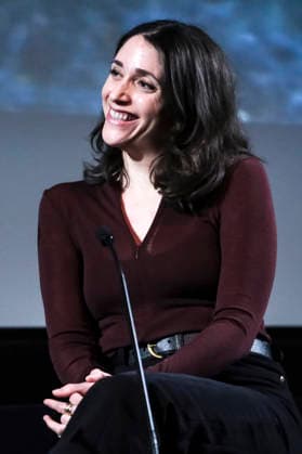 Emilie Levienaise-Farrouch in der Talkshow Mark Kermode Live in 3D im BFI Southbank. London, 19.01.2026