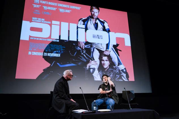 Mark Kermode und Harry Melling in der Talkshow Mark Kermode Live in 3D im BFI Southbank. London, 19.01.2026