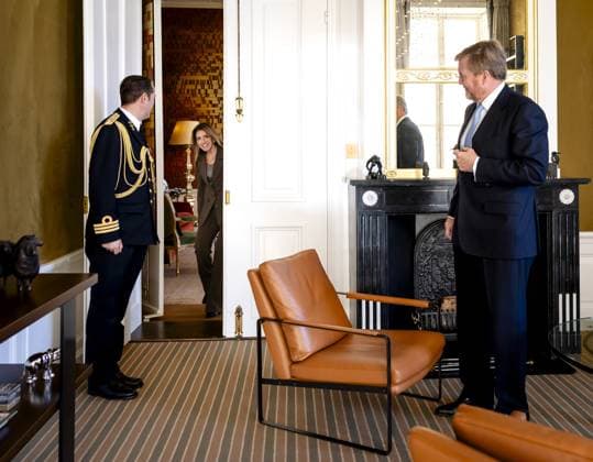 Den Haag, The Netherlands, 2026-01-20 11:27:40 DEN BOSH, 20-01-2026, Huis ten Bosh Palace Reception of the House of Representatives faction leaders D66, PvV and VVD at Huis ten Bosh Palace PHOTO: NLBeeld POOL Sem van der WalIn the photo: Dilan Yesilgöz Credit: NL Beeld Patrick van Emst  Copyright: xx x