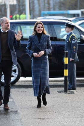 . 20 01 2026. Stirling , United Kingdom. Prince William and Kate Middleton, the Prince and Princess of Wales, arriving at the National Curling Academy in Stirling, Scotland, United Kingdom.  xStephenxLockx xi-Imagesx IIM-26517-0003