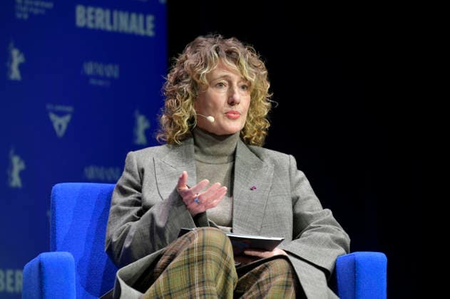 Tricia Tuttle bei der Programm-Pressekonferenz der Berlinale 2026 76. Internationale Filmfestspiele Berlin in der Akademie der Künste. Berlin, 20.01.2026