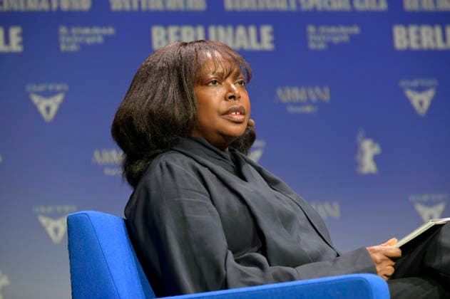 Jacqueline Lyanga bei der Vorstellung der Merchandise-Artikel vor der Programm-Pressekonferenz der Berlinale 2026 76. Internationale Filmfestspiele Berlin in der Akademie der Künste. Berlin, 20.01.2026