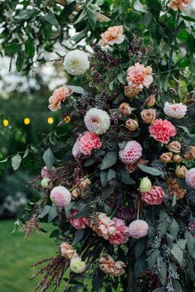 Flowers at fall wedding event Nashville, Tennessee, United States R_KHNW260114-1942348-01