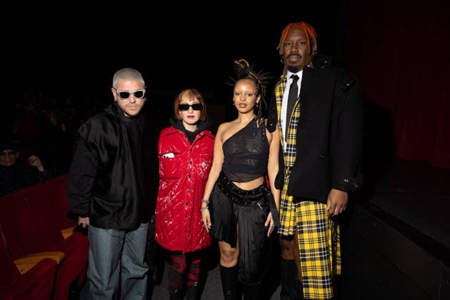 Mosimann, Suzane, Kiddy Smile au défilé Jeanne Friot Collection Prêt à Porter Mode Masculine Automne Hiver 2026 2027 lors de la Fashion Week de Paris PFW , le 20 Janvier 2026 Jeremy MEelloul Bestimage Celebrities at Jeanne Friot Fashion Show Menswear Collection Fall Winter 2026 2027 during Paris Fashion Week on 20th January 2026 Paris France  Copyright: xJeremyxMelloulx xBestimagexJeremyxMelloulx xBestimagex
