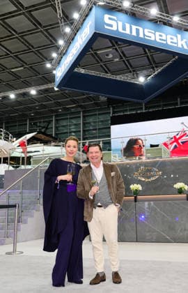 boot Messe - Blue Motion Night 2026 - Fotograf Uwe Erensmann (Photo Presse Agentur @uepress) mit Schuspielerin Friederike Linke ( in PioO kan ) Düsseldorf boot Messe NRW Deutschland